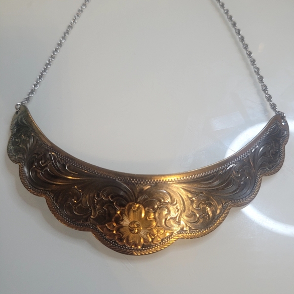 Montana-like Silver Necklace - Picture 3 of 6